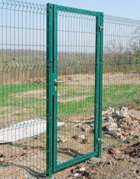 Калитка и ворота для секционного ограждения