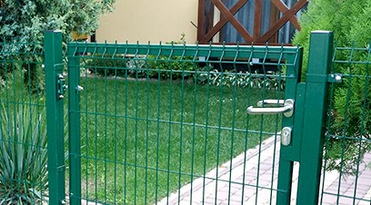 Калитка и ворота для секционного ограждения